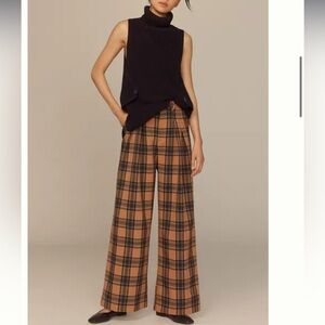 Maeve The Avery Elastic-Back Trousers Size XS